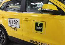 Tarifas taxi 2021 Bogotá