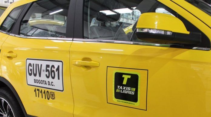Tarifas taxi 2021 Bogotá